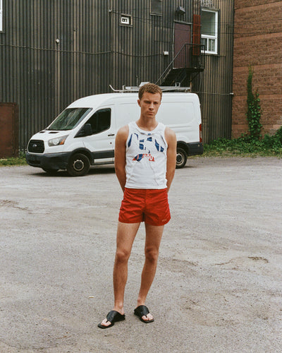 Fragment Tank in white