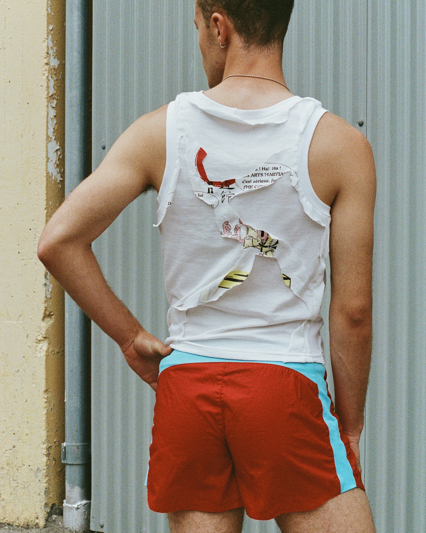 Fragment Tank in white