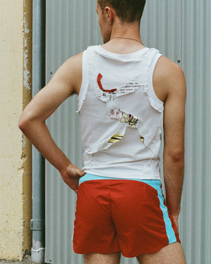 Fragment Tank in white